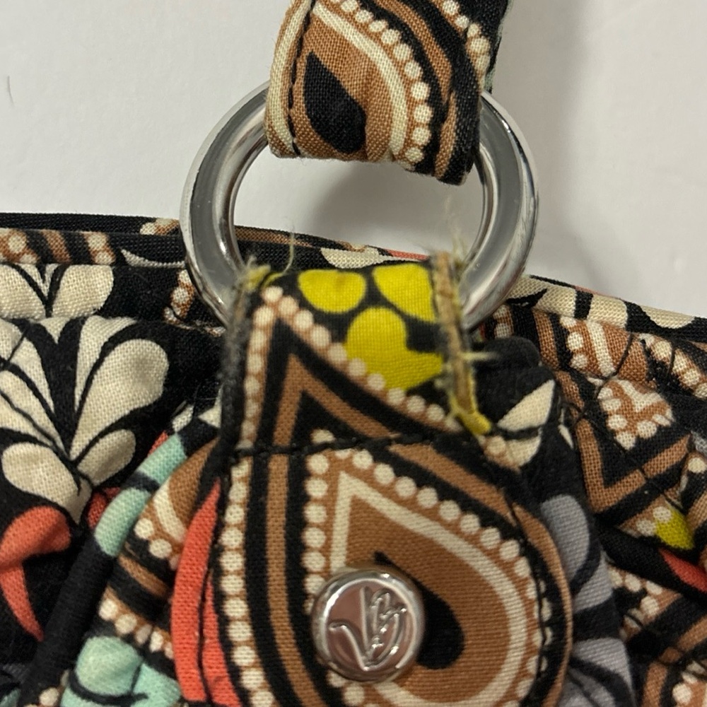 Vera Bradley Iconic Glenna Satchel Shoulder Bag Retired Sierra Pattern - Picture 7 of 15
